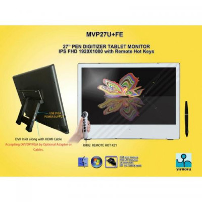 Yiynova Monitor interactiv 27&amp;quot;, LED, Full HD, Format 16:9 foto