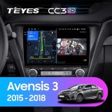 Cumpara ieftin Navigatie Auto cu Asistenta AI Teyes CC4 PRO Toyota Avensis 3 2015-2018 8+128GB 10.36 QLED, Android 13, 5G, 7.1 DSP, CarPlay