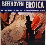 Ludwig van Beethoven - Sir Adrian Boult &lrm;&ndash; Eroica (III. Symphonie) NM / NM vinil, LP, disc muzica clasica _ Somerset, Germania