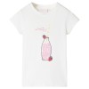 Tricou pentru copii, ecru, 92 11259, vidaXL