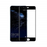 Cumpara ieftin Folie Sticla Tempered Glass Huawei P10 Lite 4D/5D Black Fullcover Full Glue