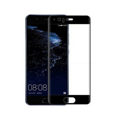 Folie Sticla Tempered Glass Huawei P10 Lite 4D/5D Black Fullcover Full Glue foto