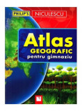 Atlas geografic pentru gimnaziu - Paperback brosat - Niculescu