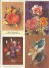 Bnk cp Flori - lot 60 cp vechi - circulate/necirculate/uzate, Ambele, Printata