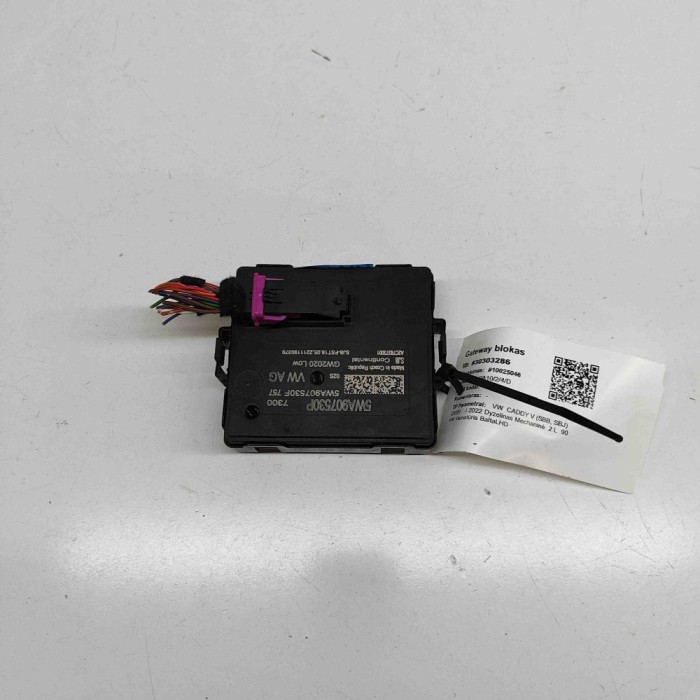 Unitate de control Gateway VW CADDY V SBB, SBJ 2022 OEM: 5WA907530P,5WA907530F,A2C78373001 30303286