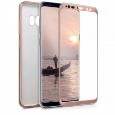 Husa pentru Samsung Galaxy S8 Plus, Silicon, Rose Gold, 42755.31 foto