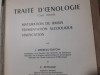 Tratat Oenologie Ribereau, Vol. 1+2 (1964-66) - Carte Agricultura, Vinificatie