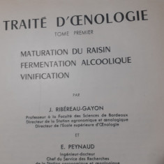 TRATAT DE OENOLOGIE VOL.1+2-J.RIBEREAU-1964-1966 R1.