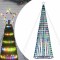 Pom de Craciun LED 1028 LED-uri colorate 403 cm