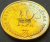 Moneda 10 LIPA - CROATIA, anul 2005 *cod 1756 C= PATINA + EROARE FIRICEL MATRITA, Europa