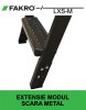 Extensie Scara Metal Fakro LXS-M, Ajustare Inaltime, Protectie Podea, Compatibil Scari Pod Metalice 3 Module