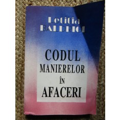 Codul manierelor in afaceri- Letitia Baldrige