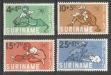 Suriname 1965 - Copii, animale, serie neuzata