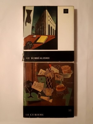 Patrick Waldberg - Le Surrealisme + Guy Habasque - Le Cubisme (Skira) (Suprarealismul, Cubismul) foto