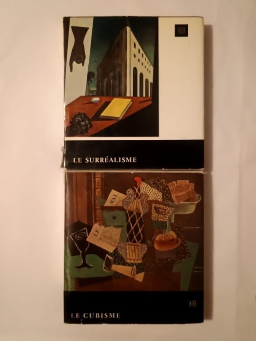 Patrick Waldberg - Le Surrealisme + Guy Habasque - Le Cubisme (Skira) (Suprarealismul, Cubismul)