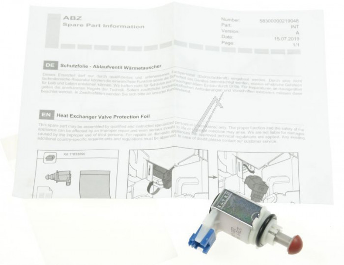 SET REPARATII MASINA DE SPALAT VASE 11033896 Masina de spalat vase incorporabila Bosch SMV46KX04E, 13 seturi BOSCH/SIEMENS