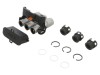 Conector alimentare DC tată drept pe cablu AMPHENOL GEC -40&divide;125&deg;C PIN 3