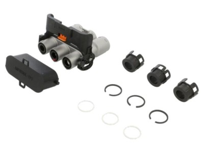 Conector alimentare DC tată drept pe cablu AMPHENOL GEC -40&amp;divide;125&amp;deg;C PIN 3 foto