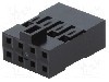 Conector cablu-placa, 8 pini, mama, AMPHENOL - 69176-008LF