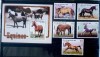 Cuba 2005 cai de rasa ,animale fauna serie+ colita nestampilat