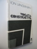 Vocatia constructiva - Ion Lancranjan