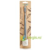 Periuta de Dinti Biodegradabila cu Suport Monsoon Mist (Gri) Nfco