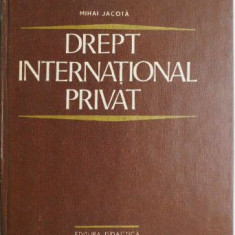 Drept international privat – Mihai Jacota