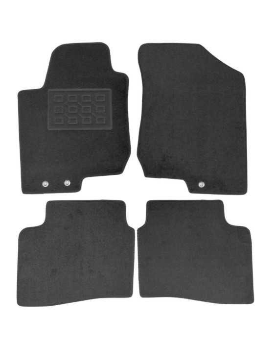 Covorase mocheta Hyundai I30 Facelift 03.2010-02.2012, KIA CEED 03.2010-02.2012, Negre, set de 4 Buc.