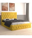 Pat Tapitat Eric Galben + Saltea Lux Ortopedica 140x200cm