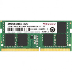 Memorie laptop Transcend JetRam 32GB (1x32GB) DDR4 2666MHz CL19 1.2V 2Rx8 2Gx8 foto