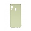 Husa Capac Silicon Matt Premium Samsung A202 Galaxy A20e, Verde Deschis