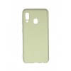 Husa Capac Silicon Matt Premium Samsung A202 Galaxy A20e, Verde Deschis