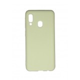 Husa Capac Silicon Matt Premium Samsung A202 Galaxy A20e, Verde Deschis