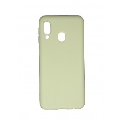 Husa Capac Silicon Matt Premium Samsung A202 Galaxy A20e, Verde Deschis