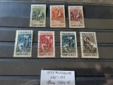 Serie Saar, Germania, 1929, Volkshilfe, 135-141, cota 260 euro,stampilat,rara