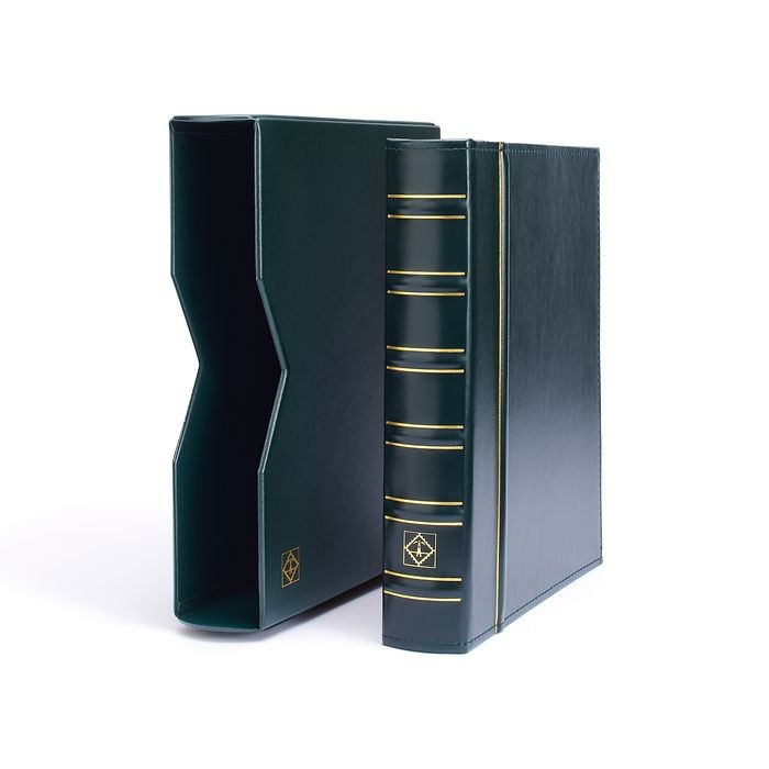 Leuchtturm VARIO Classic mape cu caseta LUX , verde