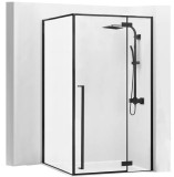 Cabina de dus Fargo 100x80 Black Mat