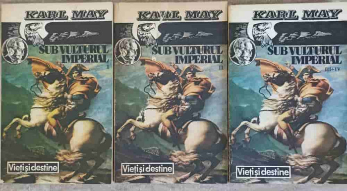 SUB VULTURUL IMPERIAL VOL.1-4 (3 CARTI)-KARL MAY