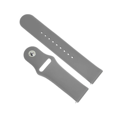 Curea de SmartWatch Gri tip smartwatch din Silicon moale 22mm JD1606G foto