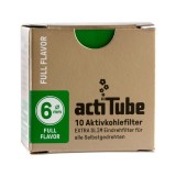 Filtre carbon actiTube, Slim Gold, 6mm, 10 buc