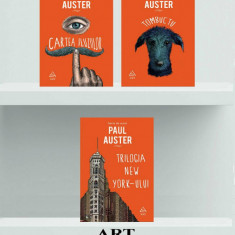 Pachet Paul Auster (Cartea iluziilor,Tombuctu,Trilogia New York-ului)