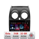 Navigatie Nissan Qashqai 2007-2013 D-499 Octa Core cu Android Radio Bluetooth Internet GPS WIFI DSP 3+32 GB 4G LENOVO LITE CarStore Technology