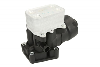 Carcasa filtru ulei cu termoflot VW Golf VI, Passat B7, Octavia II, Fabia II, Audi, Seat diesel 129787 03L117021C foto