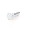 Surub cu cap hexagonal, filetat complet, otel, zincat alb, DIN933-8.8, M14 x 50 mm