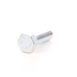 Surub cu cap hexagonal, filetat complet, otel, zincat alb, DIN933-8.8, M14 x 50 mm