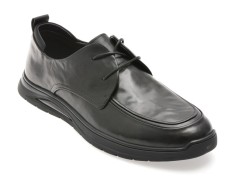 Pantofi GRYXX negri, M6522, din piele naturala