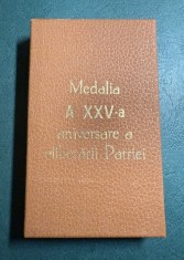 Medalie A XXV a Aniversare a Eliberarii Patriei 1969