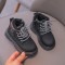 Ghete imblanite negre - Fashion (Marime Disponibila: Marimea 24)