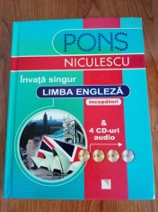 Kate Tranter, &Icirc;nvață singur limba engleză - &icirc;ncepători &amp; 4 CD-uri audio