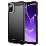 Husa Samsung Galaxy A07 4G Asteroid GSM Carbon Silicone, negru